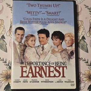 The Importance of Being Earnest DVD OSCAR WILDE  2002 Miramax film Oliver!Parker
